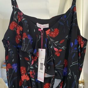 Parker floral midi dress